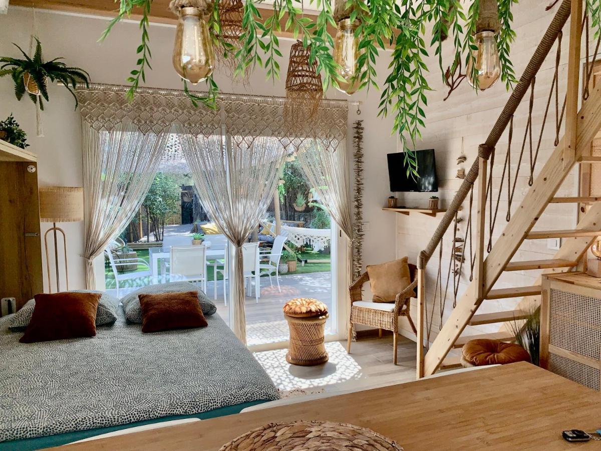 Maisonnette Avec Terrasse Et Jardin-Parking Prive-9Mn Des Plages A Pied Ла-Сьйота Екстер'єр фото