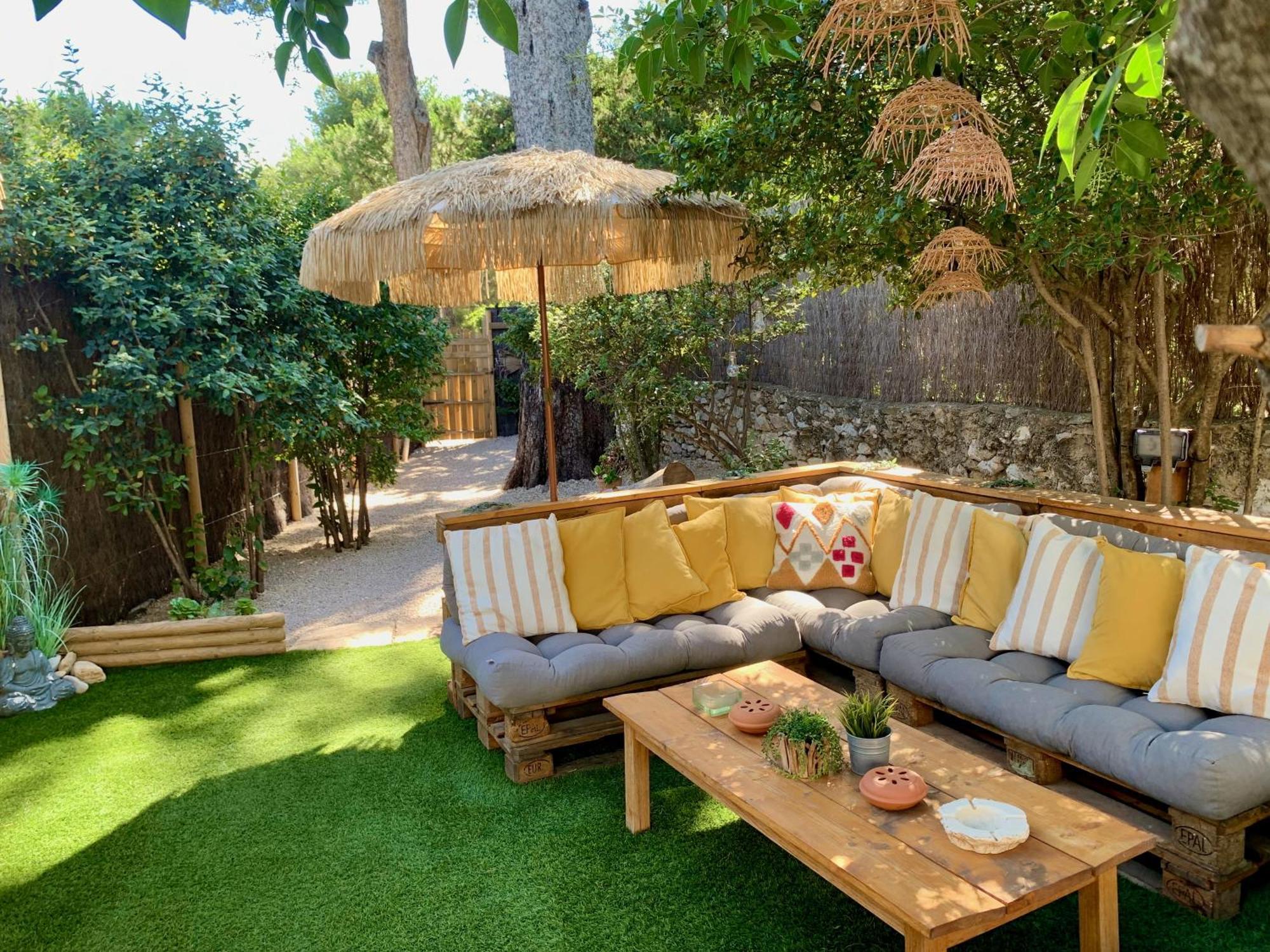 Maisonnette Avec Terrasse Et Jardin-Parking Prive-9Mn Des Plages A Pied Ла-Сьйота Екстер'єр фото